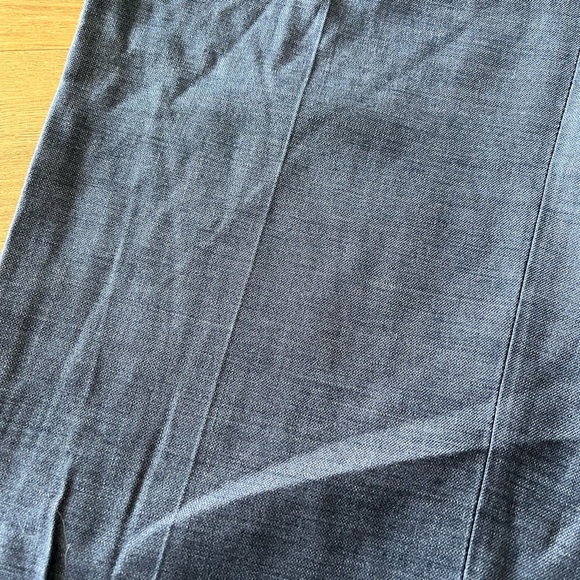 H&M Men’s Slim Fit Dress Pants - Navy Blue, Size 36R- USED - Picture 2 of 10